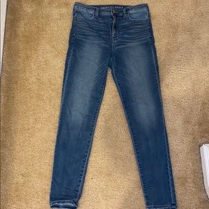 AE Super High Rise Jeggings